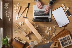 google remarketing carpenter tradie tools